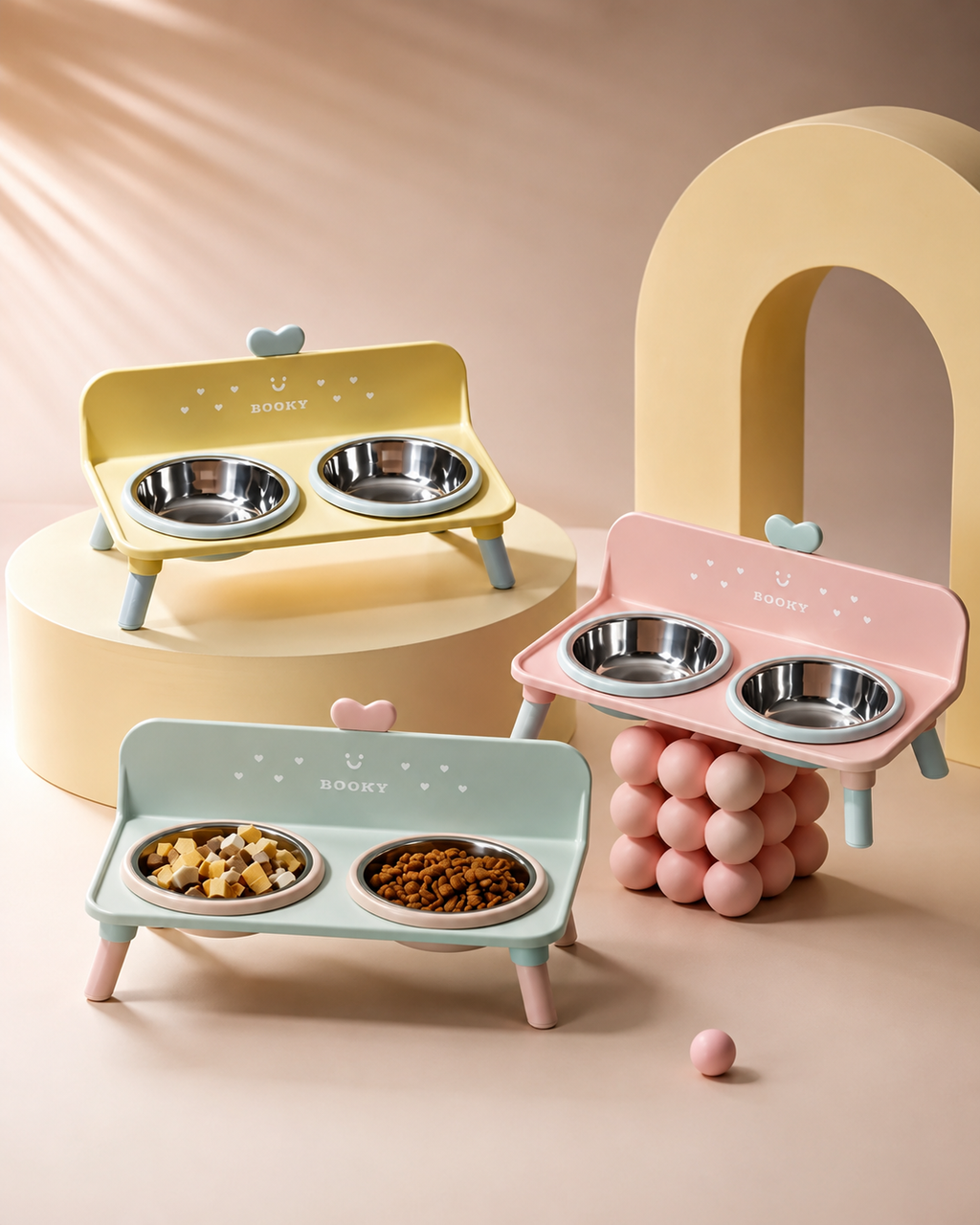Macaron Eleven Premium Pet Bowls for Cats and Dogs