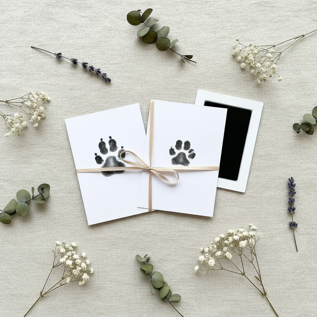 Flat lay cadeau