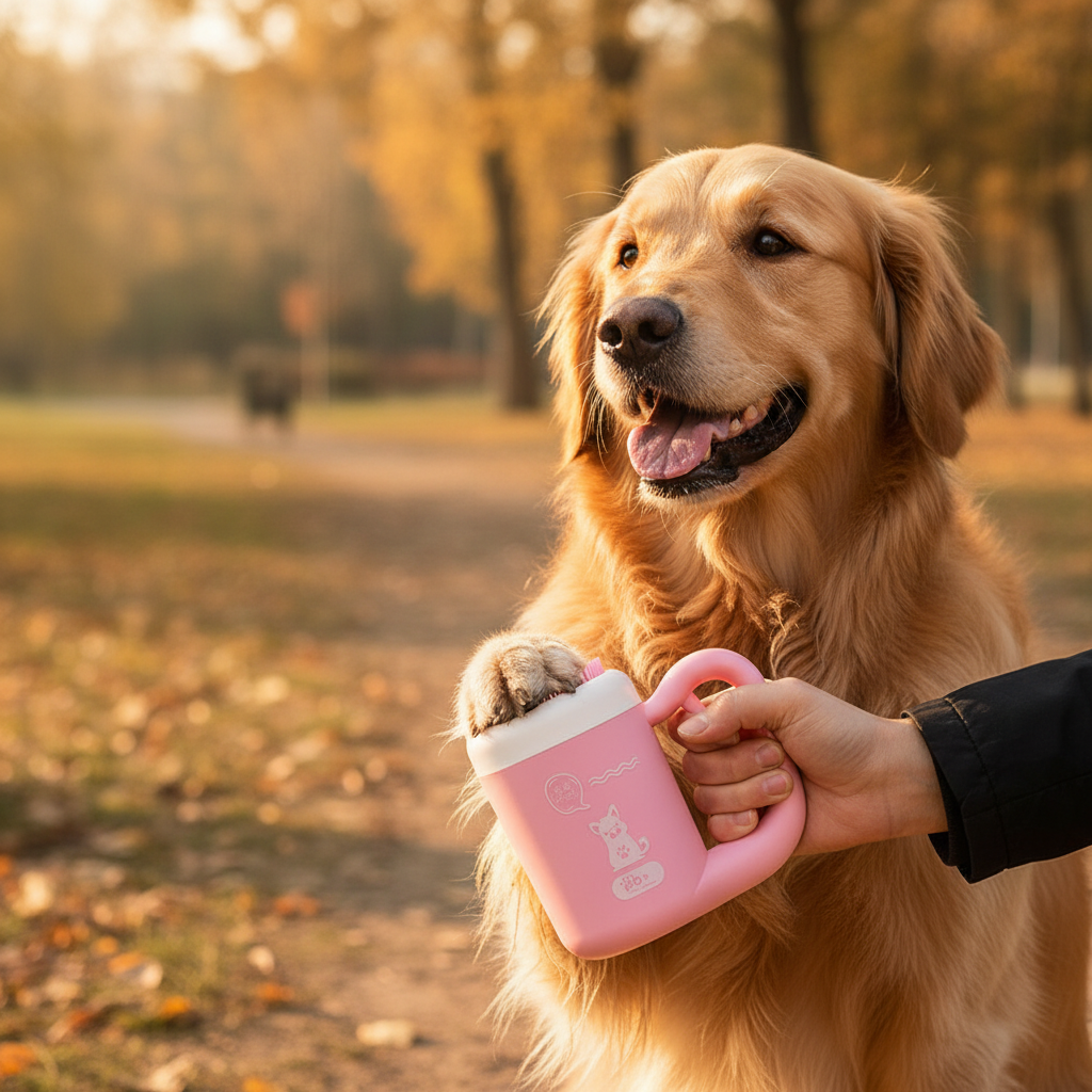 Gobelet nettoyant lifestyle chien